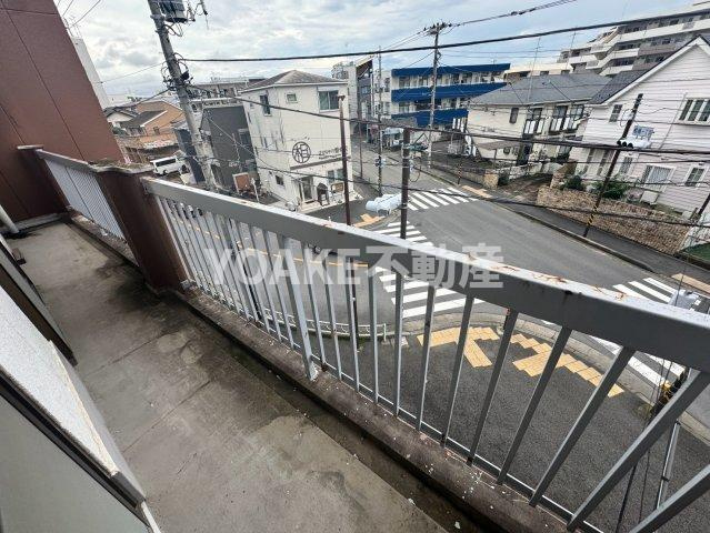 本橋ビルのバルコニー