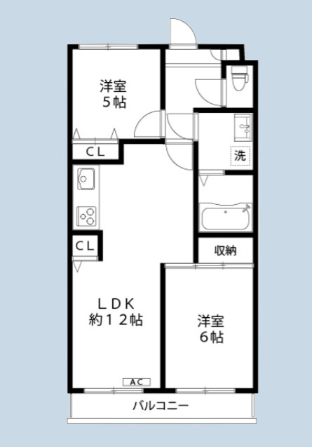 ヴェルジュ多摩川の間取り