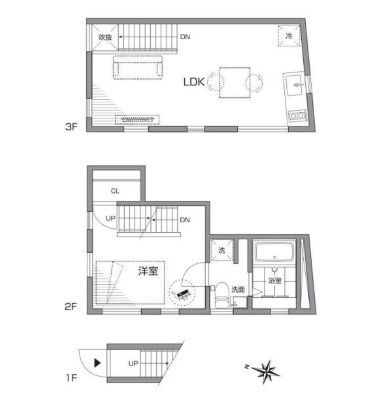 【間取り】 | シモキタハウス