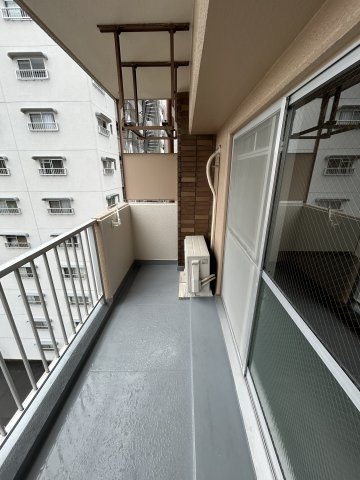 名古屋市天白区植田南３丁目の賃貸マンションのバルコニー