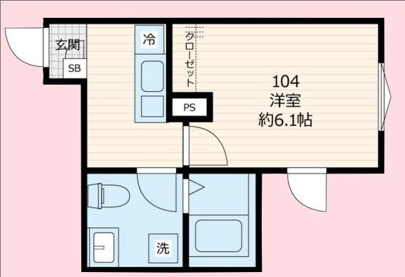 リオグレイス鴻巣の間取り