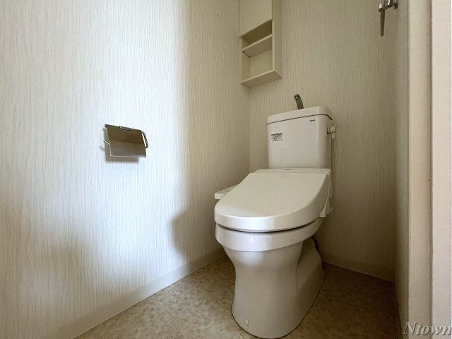 【トイレ】 | スプリームヒルズ鶴舞 | 落ち着いた色調のトイレです