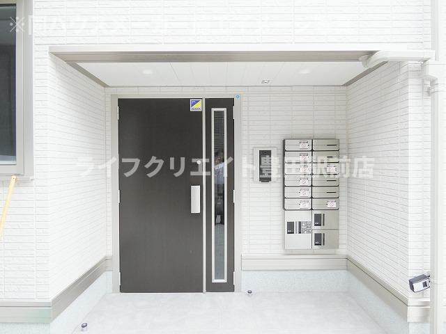 D-ROOMみなみ野ヒルズAのエントランス