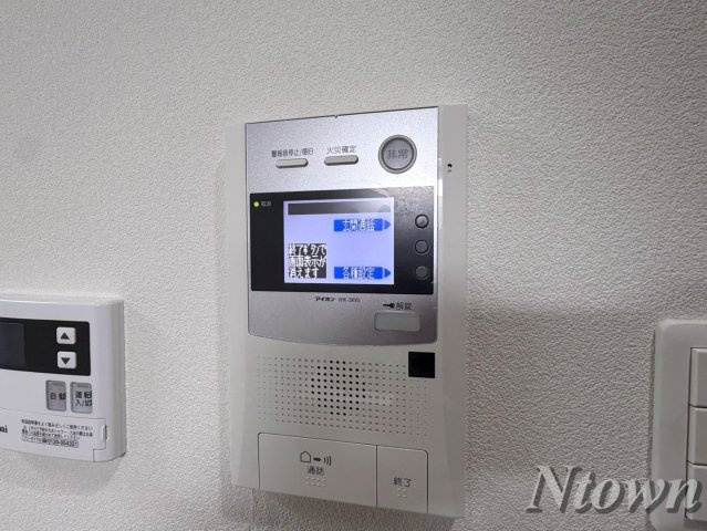 【設備】 | スプリームヒルズ鶴舞 | モニター付きインターフォンです。