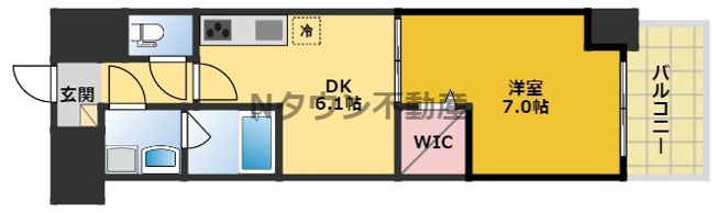 【間取り】 | スプリームヒルズ鶴舞 | 間取りです。