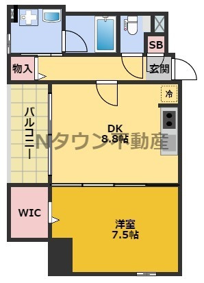 【間取り】 | アルカサール | 間取りです