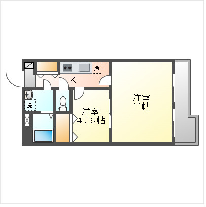 パインシティの間取り