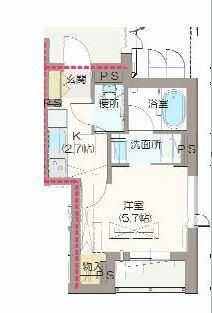 メールシエルの間取り