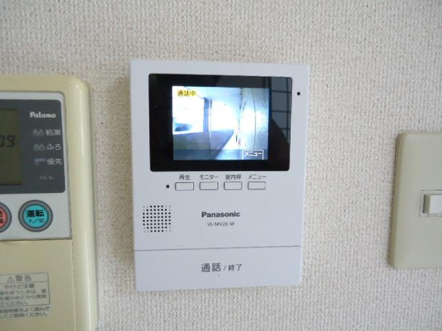 ライツェント　プラッツのセキュリティ|カメラ付インターホン