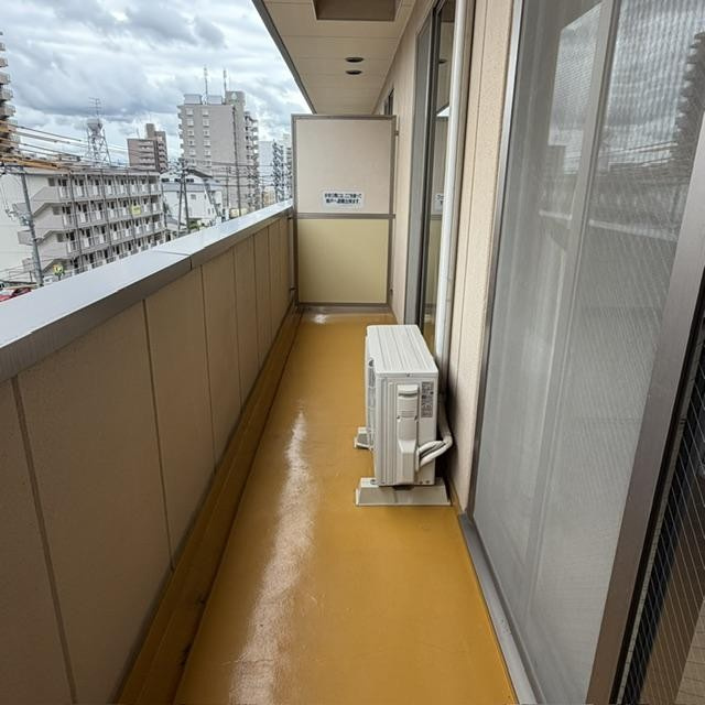 ハートフル医大南のバルコニー