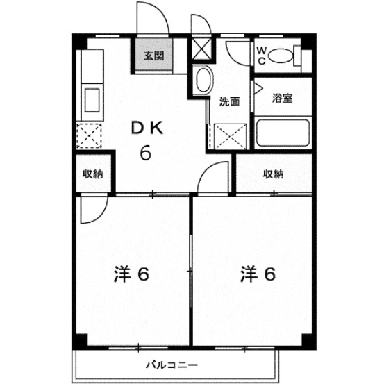 【間取り】 | ファミーユⅡ