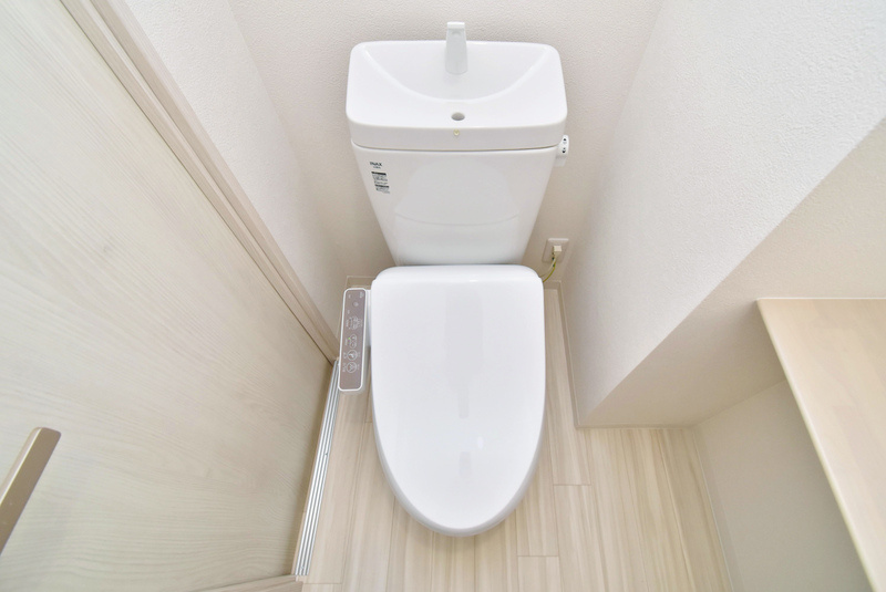 クリーンハイツのトイレ|清潔感のあるトイレです
