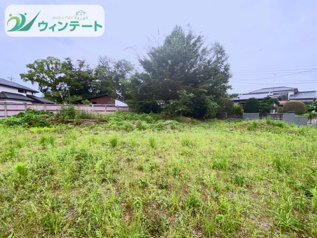 つくば市吉沼11　売地の外観|土地面積は2144.29㎡（登記簿面積）ですが、売却対象外の部分を分筆するため、分筆後は面積が変わります。詳しくはお気軽にお問い合わせください♪