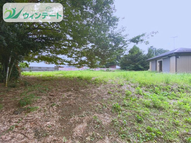 つくば市吉沼11　売地の外観|土地の一部は売却しません♪実際の広さや周辺環境など、ぜひ現地でご確認ください！