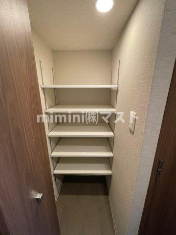 S-RESIDENCE阿波座chiaroの収納