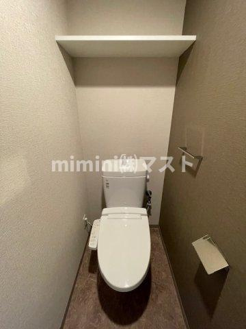S-RESIDENCE阿波座chiaroのトイレ