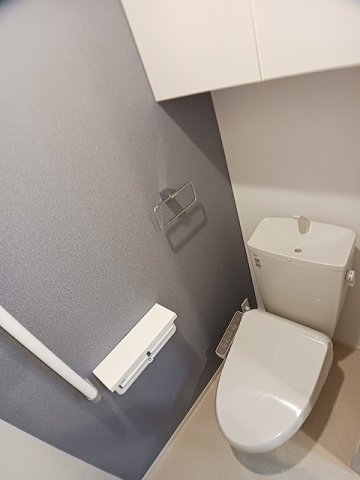 【トイレ】 | パークアクシス藤岡・Ａ | 清潔感のあるトイレです