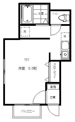 プレジールの間取り
