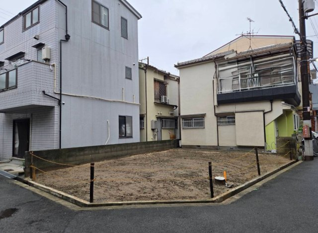 淀川区十八条３丁目　新築戸建の外観|きれいな外観です