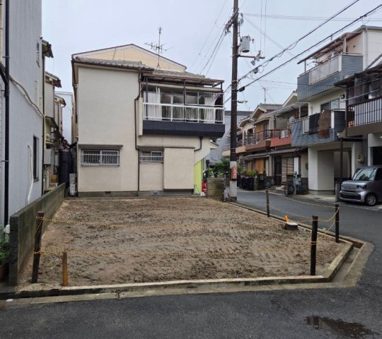 淀川区十八条３丁目　新築戸建の前面道路含む現地写真|前面道路含む現地写真です