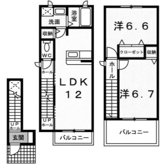 【間取り】 | カファーラ・Ｄ