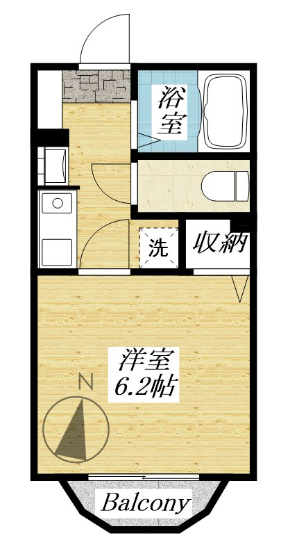 コスモハイツの間取り