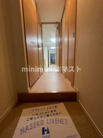 ソルレヴェンテ梅田の玄関