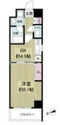 ソルレヴェンテ梅田の間取り