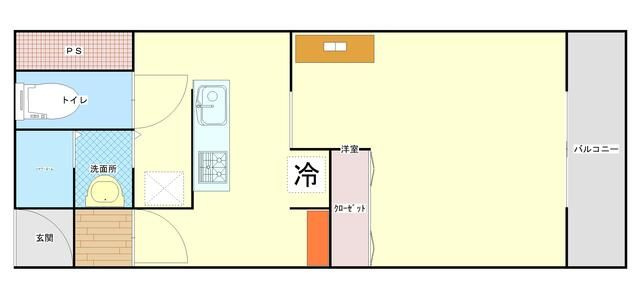 サンファスト東中野の間取り