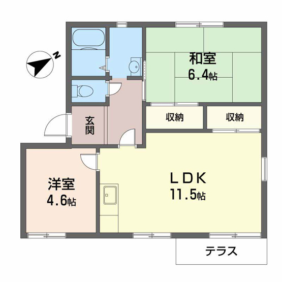 【間取り】 | ル・アーブルＡ