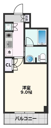 【間取り】 | ハイムタケダＴ－１０