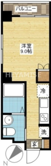 COCO今博多町の間取り