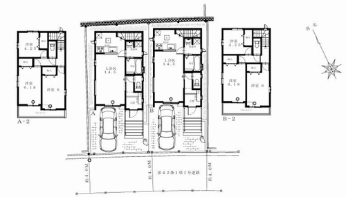 【仲介手数料０円】綾瀬市上土棚中6丁目　新築一戸建て　全2棟の間取り|【仲介手数料０円】綾瀬市上土棚中6丁目　新築一戸建て　全2棟