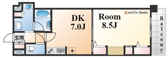 KAISEI新神戸の間取り