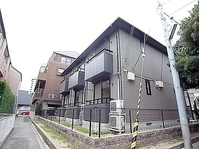 芦屋市大原町のアパートの外観