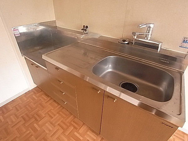 神戸市灘区楠丘町６丁目の賃貸マンションのキッチン