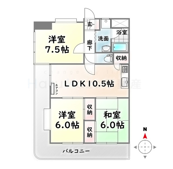 【間取り】 | 鶴陽明ハイツ【名古屋市賃貸・エレベーター付】