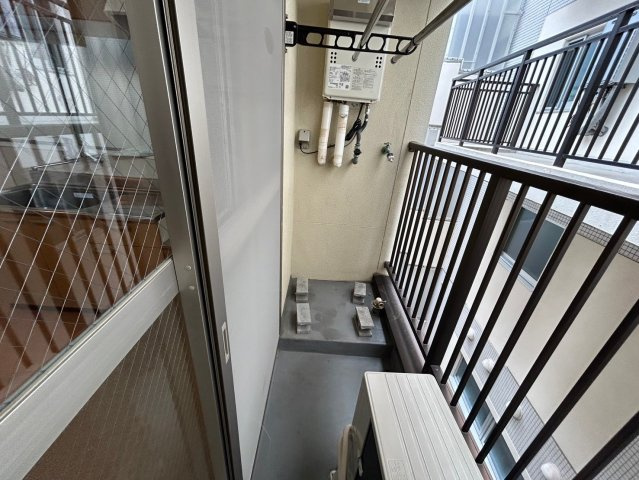 神戸市中央区花隈町の賃貸マンションのバルコニー