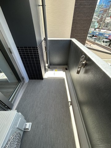 神戸市中央区下山手通８丁目の賃貸マンションのバルコニー