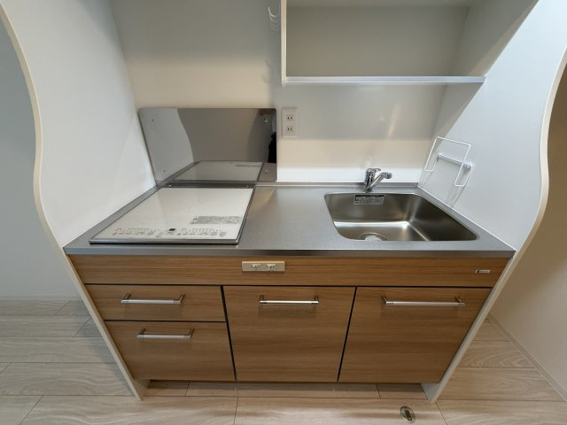 神戸市中央区下山手通８丁目の賃貸マンションのキッチン