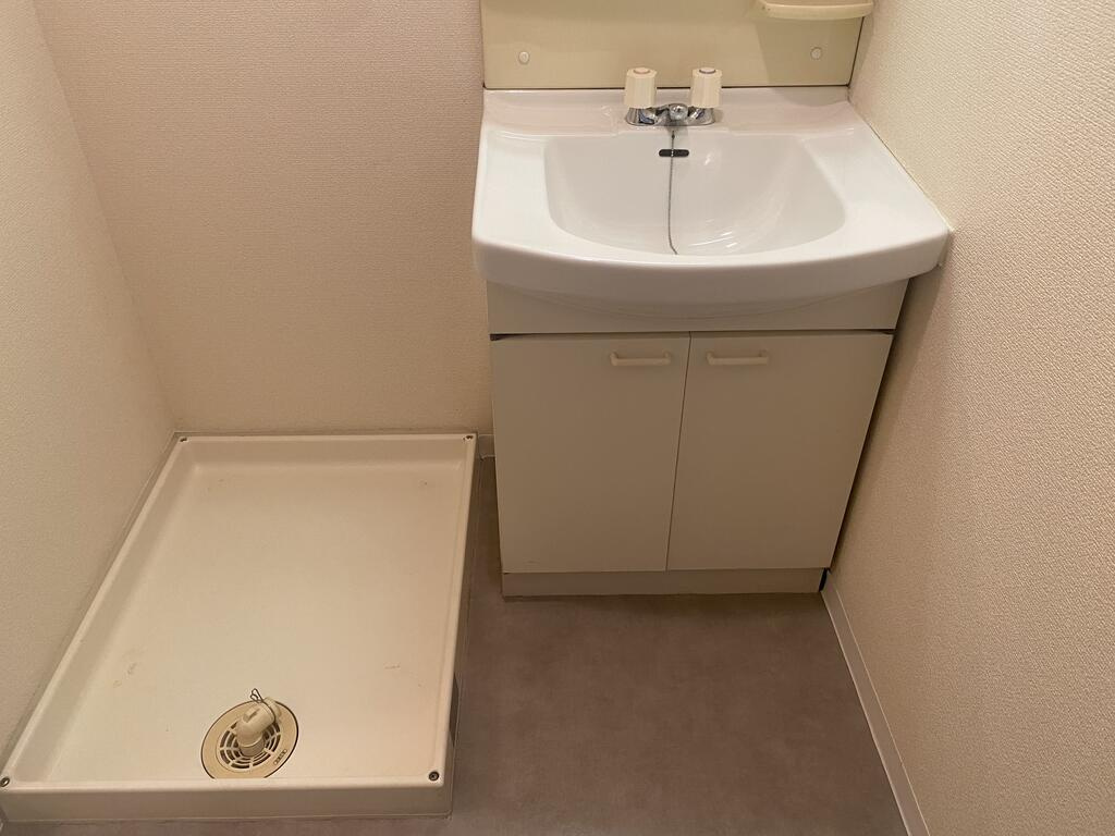 芦屋市浜町の賃貸マンションの洗面所
