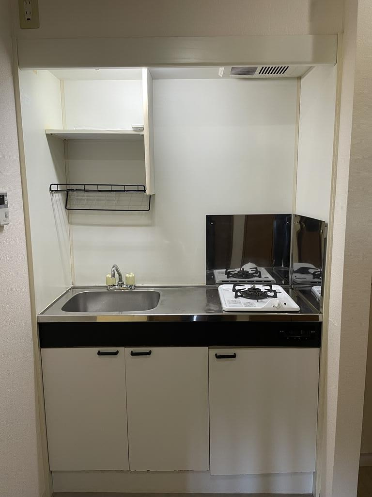 芦屋市浜町の賃貸マンションのキッチン