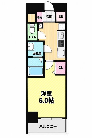 【間取り】 | グランパシフィック長橋