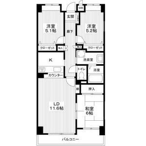 NR花小金井の間取り