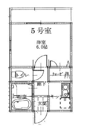 ディアコート横浜高田の間取り