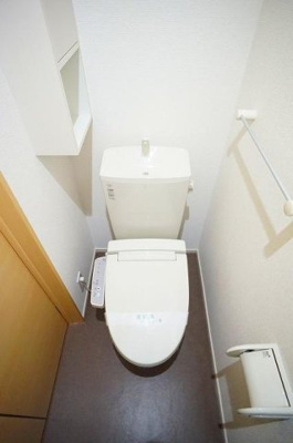 【トイレ】 | マーベラスキキ　Ａ | 清潔感のあるトイレです