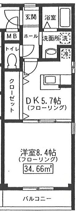 ビバグランデ楼蘭館 の間取り|間取りです。