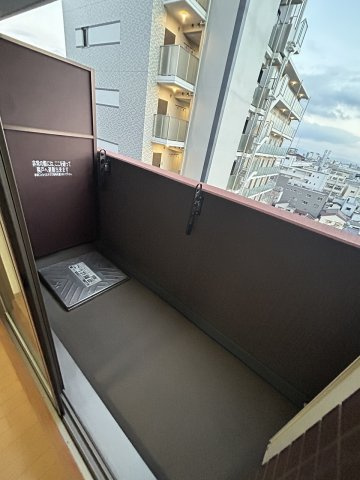 エステムコート大阪ベイエリアのバルコニー