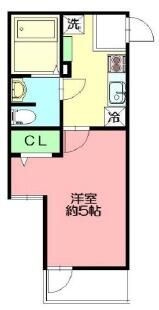ＤＥＮ大口仲町３の間取り