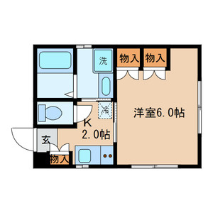 コンフォートN-1の間取り|間取りです。